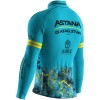 Bekleidung Herren Biemme Astana Qazaqstan 2024 langarm trikot Bekleidung Herren Biemme Astana Qazaqstan 2024 langarm trikot