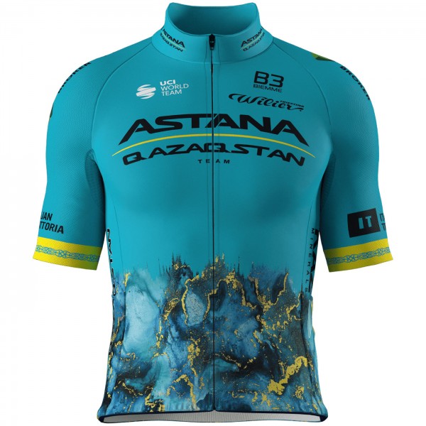 Bekleidung Herren Biemme Astana Qazaqstan 2024 Asteria Pro trikot