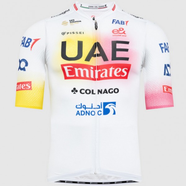 Bekleidung Herren Pissei Team UAE 2024 Magistrale trikot-Giro e Tour