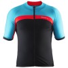 Bekleidung Herren Craft Velo Trikot-Schwarz Rot Blau Bekleidung Herren Craft Velo Trikot-Schwarz Rot Blau