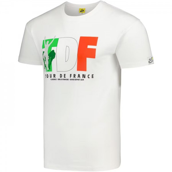 Bekleidung Herren T-Shirt Tour de France 2024-Italy Grand Depart