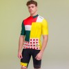 Bekleidung Herren Santini Tour de France 2024 trikot-Combo Bekleidung Herren Santini Tour de France 2024 trikot-Combo
