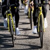 Bekleidung Herren Team Visma Lease a bike 2025 lange tragerhose