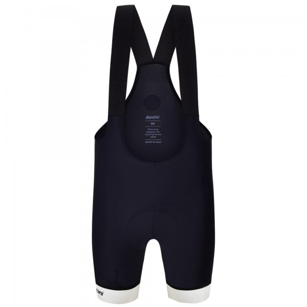 Bekleidung Herren Santini Bianca Tour de France tragerhose 2025