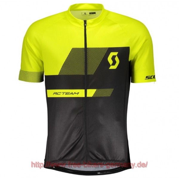 2018 Scott RC TEAM 10 sulphur gelb Fahrradbekleidung Radtrikot Satz Kurzarm