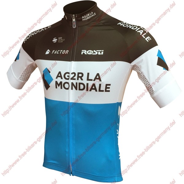 Radsport Ag2r La Mondiale 2018 Team Trikot