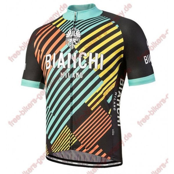 Profiteam 2018 Bianchi Milano Soara Trikot Kurzarm
