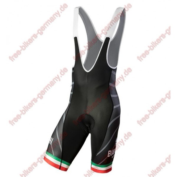 Profiteam 2018 Bianchi Milano Tiera schwarz Trägerhosen Set