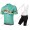 Profiteam 2018 Bianchi Milano Radbekleidung Satz Trikot Kurzarm+Trägerhosen Sets