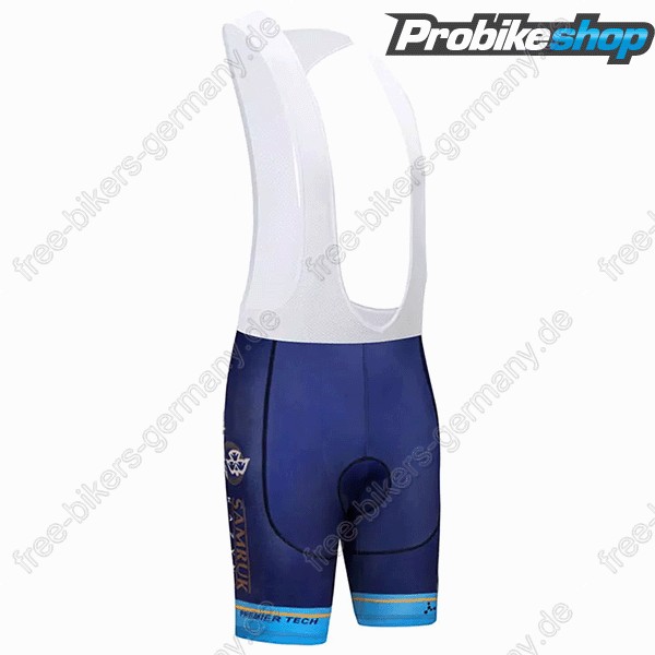 Astana blau Trägerhosen 