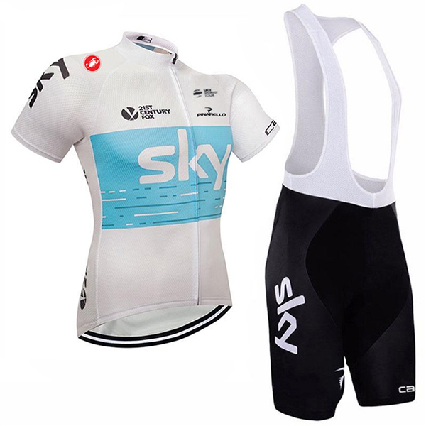 Sky 2018 Radbekleidung Satz Trikot Kurzarm+Trägerhosen Sets W