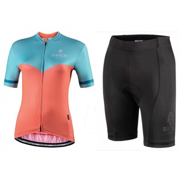 Fahrradbekleidung Radsport 2020 Damen BIANCHI MILANO Flumendosa Trikot Kurzarm Outlet+Ottava