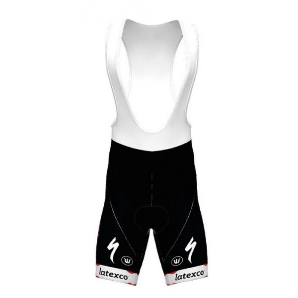 Fahrradbekleidung Radsport 2020 DECEUNINCK QUICK-STEP TdF Trägerhosen Set rot We