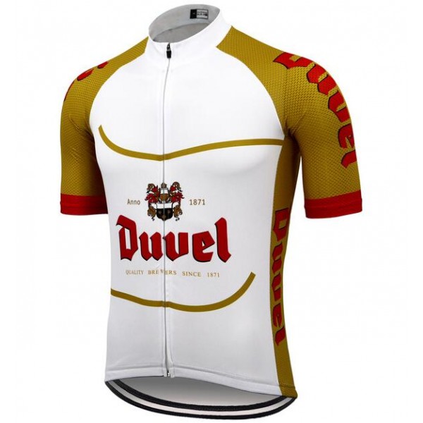 Fahrradbekleidung Radsport 2020 Duvel Beer Trikot Kurzarm Outl