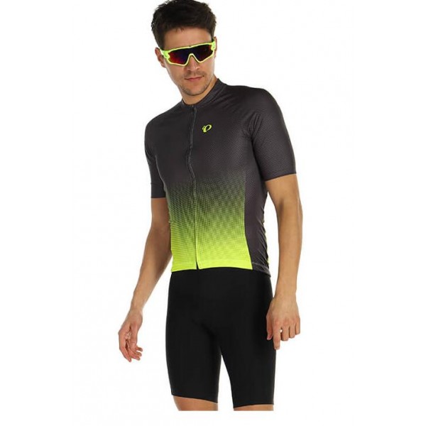 Fahrradbekleidung Radsport 2020 PEARL IZUMI Attack Radbekleidung Satz Trikot Kurzarm+Trägerhosen Set Outlet Gelb gr