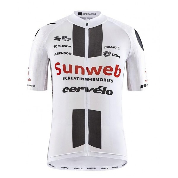 Fahrradbekleidung Radsport 2020 Team Sunweb Trikot Kurzarm Outl