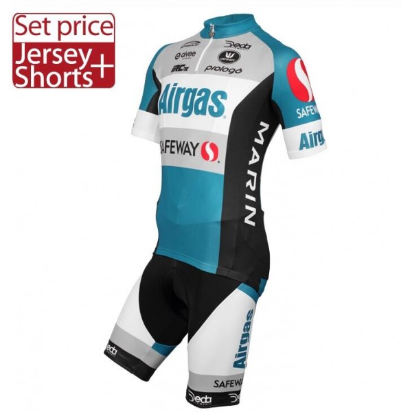 2015 D3 DEVO-AIRGAS Radbekleidung Radtrikot Kurzarm und Fahrradhosen Kurz