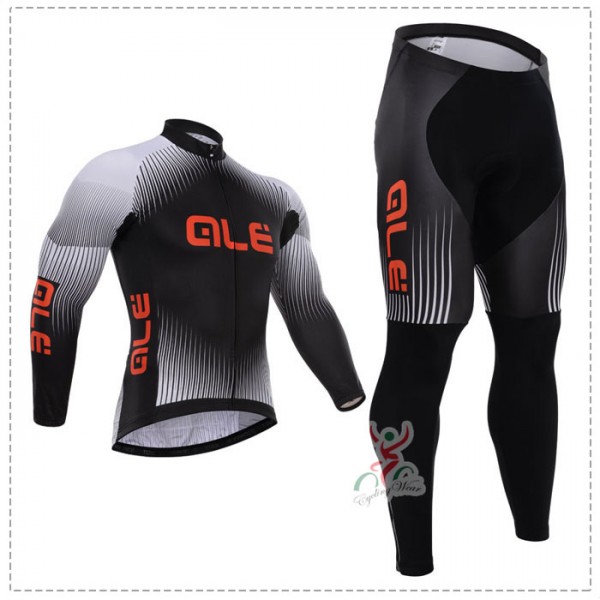2015 ALE giordana Fahrradbekleidung Radtrikot Satz Langarm und Lange Fahrradhose
