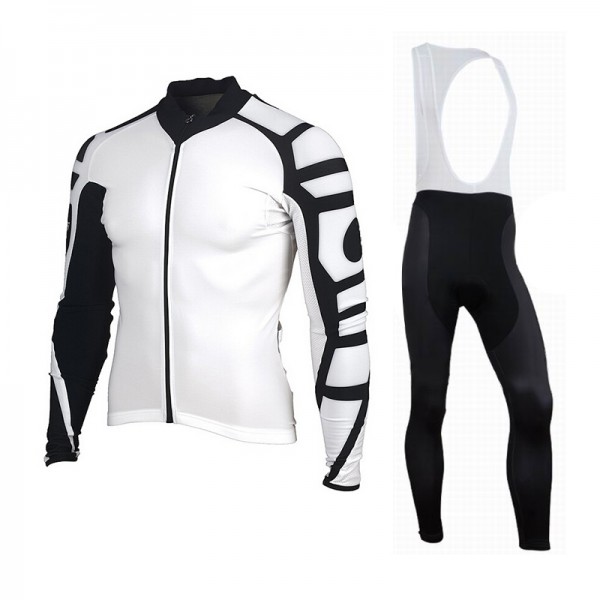2015 Assos Fahrradbekleidung Radtrikot Satz Langarm und Lange Trägerhose