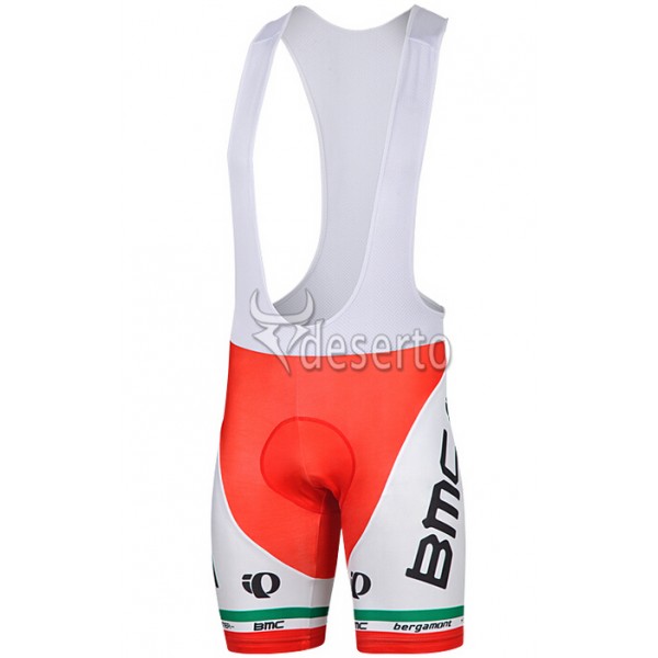 2015 BMC Kurz Trägerhose Rot und Grün