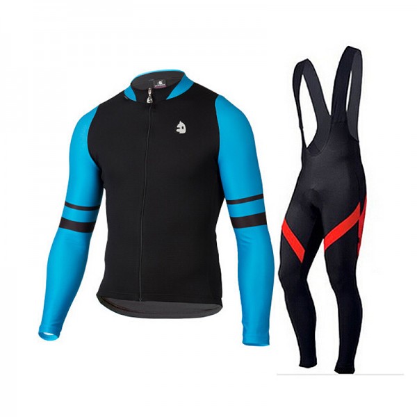 2015 Etxeondo Konbi Fahrradbekleidung Radtrikot Satz Langarm und Lange Trägerhose