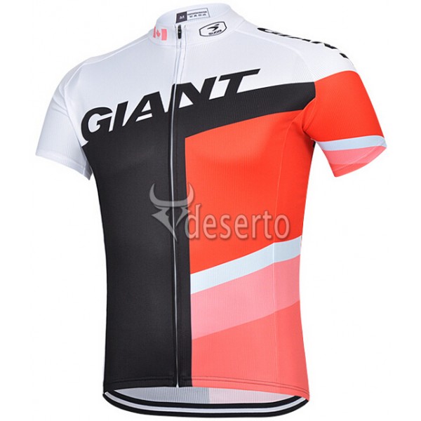 2015 Giant Radtrikot Kurzarm schwarz Rote