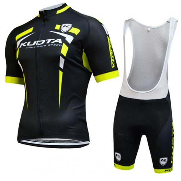 2015 Kuota Fahrradbekleidung Satz Fahrradtrikot Kurzarm Trikot und Kurz Trägerhose