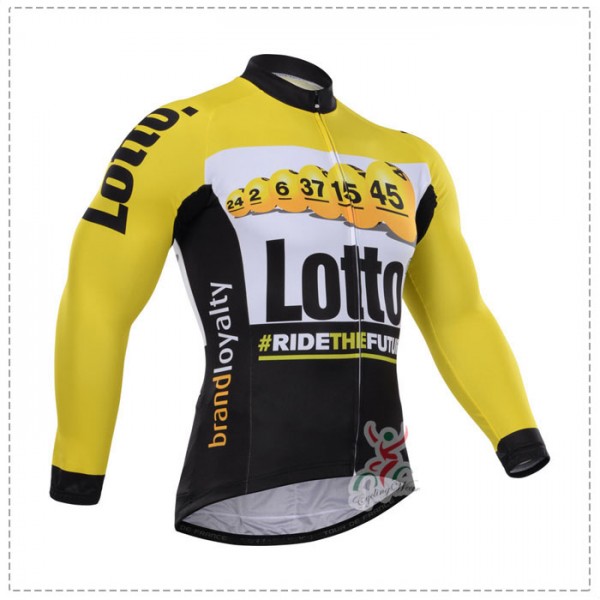 2015 Lotto Bianchi Fahrradtrikot Langarm