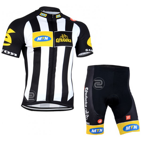 2015 MTN Radbekleidung Radtrikot Kurzarm und Fahrradhosen Kurz