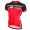 2015 Nalini Tescio Schwarz-Rot Radtrikot Kurzarm