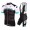 2015 Nalini Bao Weiß-Blau-Schwarz Fahrradbekleidung Satz Fahrradtrikot Kurzarm Trikot und Kurz Trägerhose
