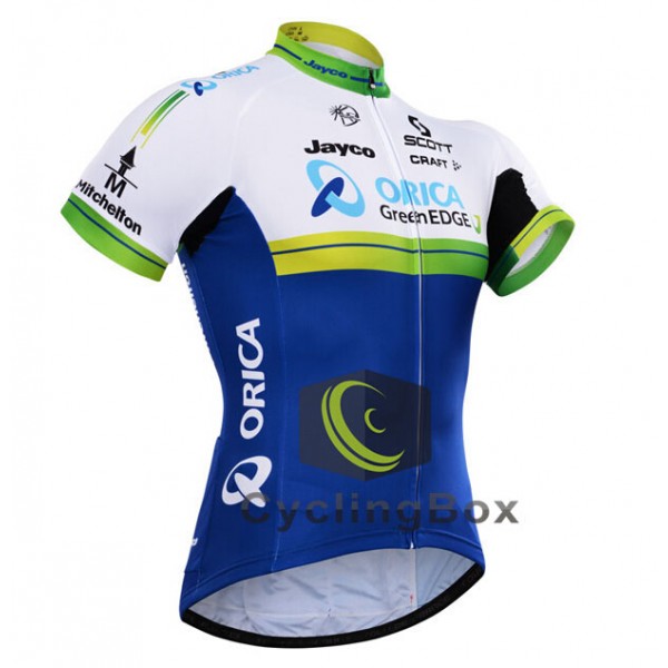 2015 ORICA GreenEDGE Radtrikot Kurzarm