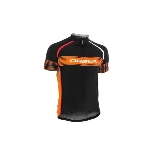2015 Orbea Schwarz-Gelb Radtrikot Kurzarm