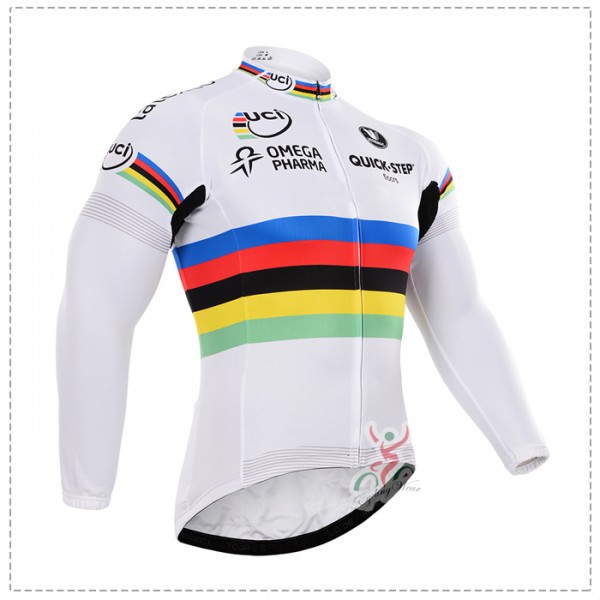 2015 Quick Step Fahrradtrikot Langarm