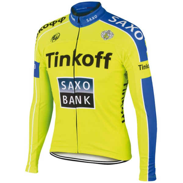 2015 Saxo Bank Tinkoff Fahrradtrikot Langarm