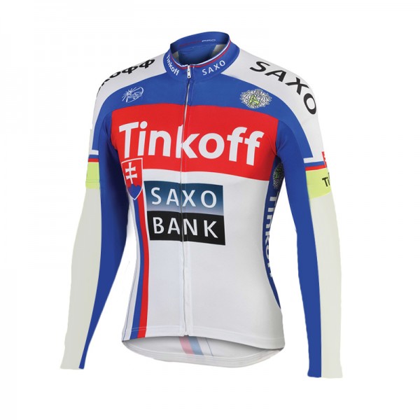 2015 Tinkoff Saxo Bank Fahrradtrikot Langarm