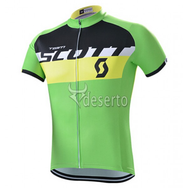 2015 Scott Radtrikot Kurzarm Grün