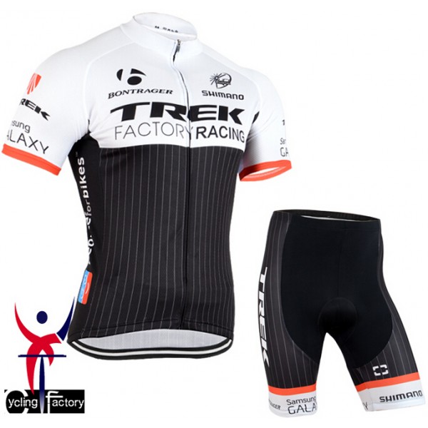 2015 Trek Factory Racing Radbekleidung Radtrikot Kurzarm und Fahrradhosen Kurz