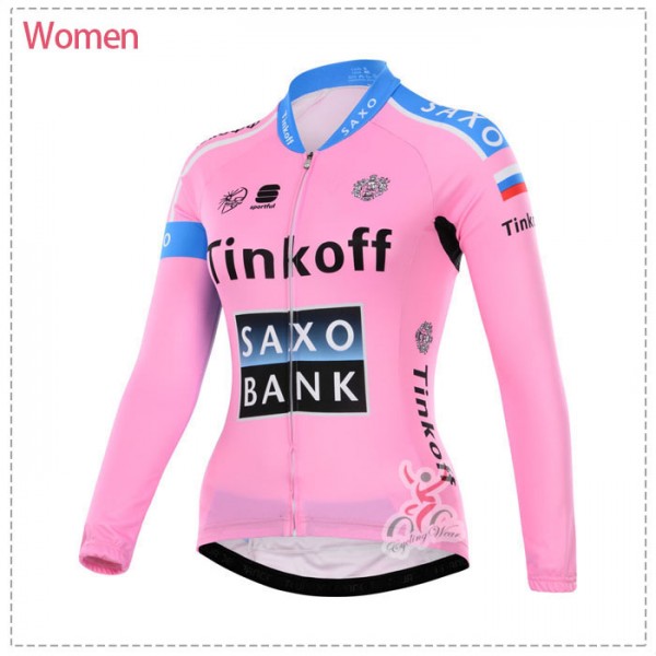 2015 Tinkoff saxo bank Fahrradtrikot Langarm