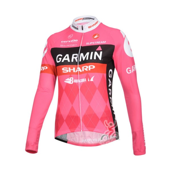 2013 Damen GarminFahrradtrikot Langarm