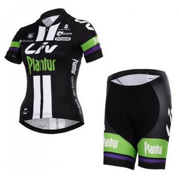 2015 Liv Damen Radbekleidung Radtrikot Kurzarm und Fahrradhosen Kurz