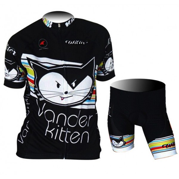 2015 Wilier Damen Radbekleidung Radtrikot Kurzarm und Fahrradhosen Kurz