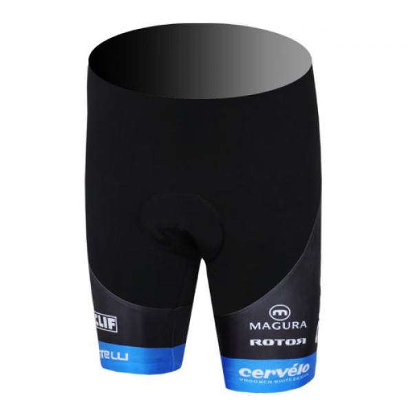 2013 Garmin Sharp Barracuda Cervelo Kurz Radhose Schwarz
