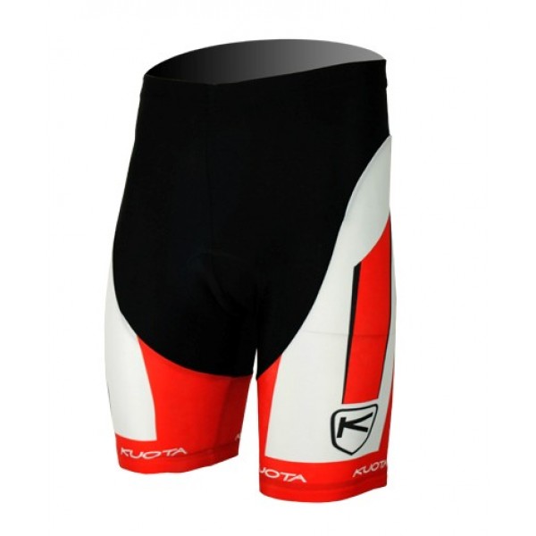 2013 KUOTA Kurz Radhose Weiß Rot