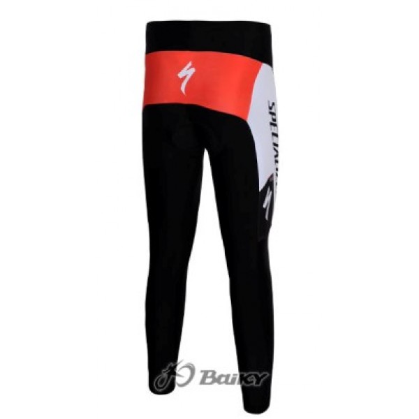 Specialized Pro Team S-Works Lang Radhose Weiß Schwarz Rot
