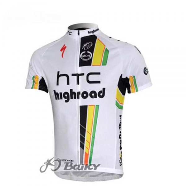 Highroad Pro Team Radtrikot Kurzarm Weiß