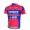 Lampre ISD Pro Team Radtrikot Kurzarm Blau Rosa