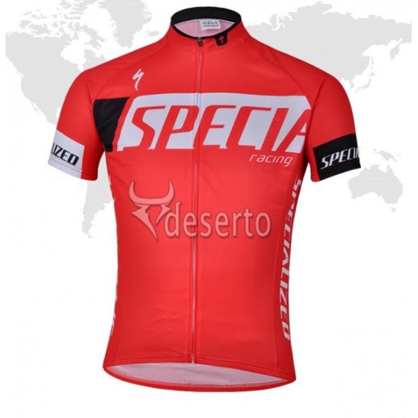 Specialized Racing Radtrikot Kurzarm Rot