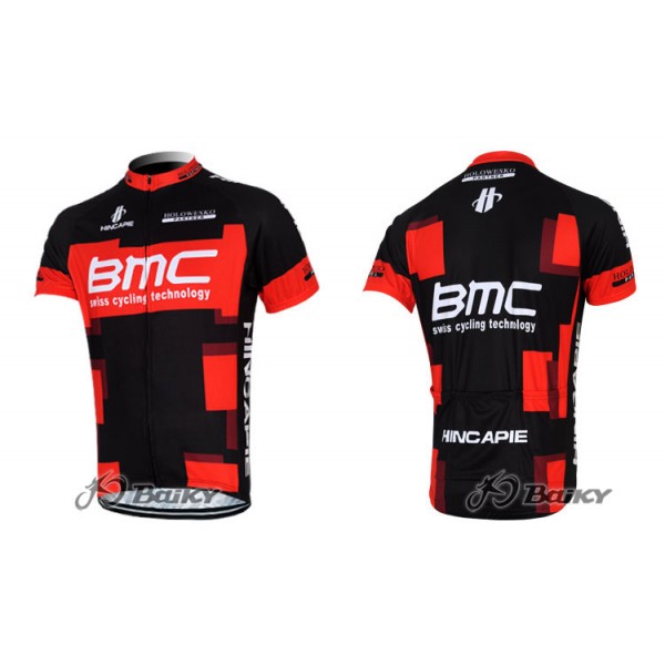 2012 BMC Racing Team Radtrikot Kurzarm Rot Schwarz
