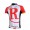 RadioShack Trek Pro Team Radtrikot Kurzarm Rot Weiß